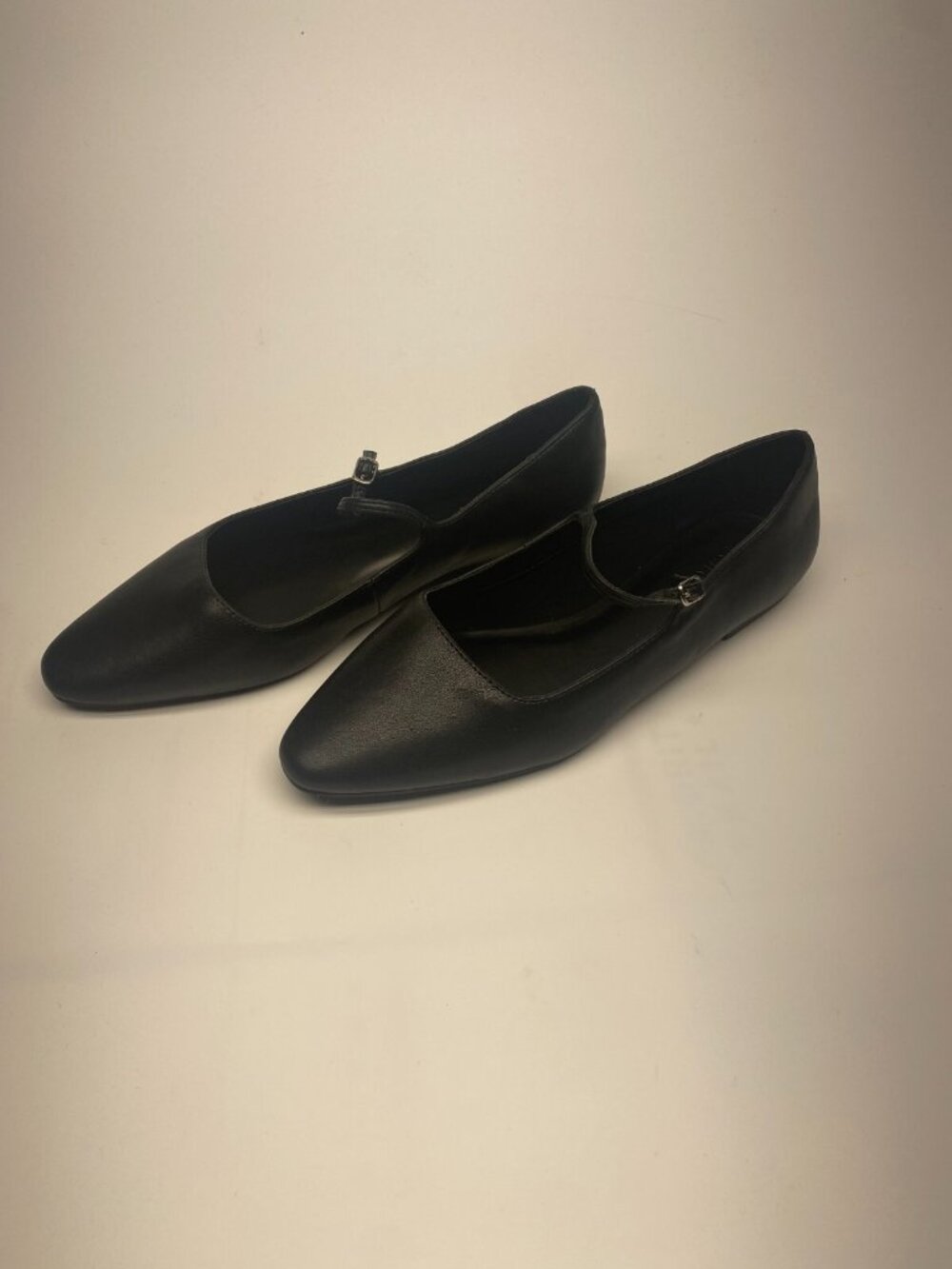 Open Edit Womens Regina Mary Jane Pointed Toe Flat Sz 9.5